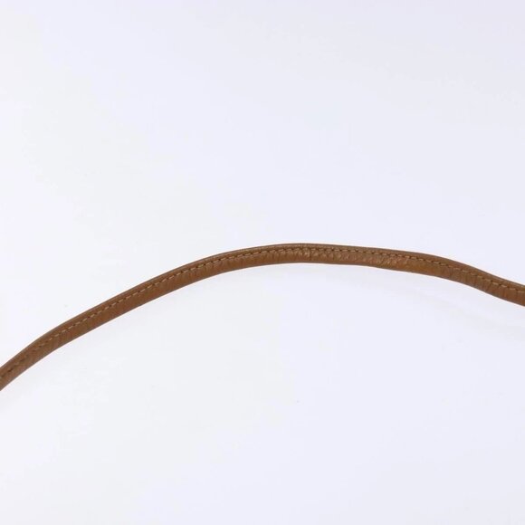 Christian Dior Honeycomb Canvas Shoulder Bag PVC Beige Gold Auth sw1104 - Picture 8 of 16